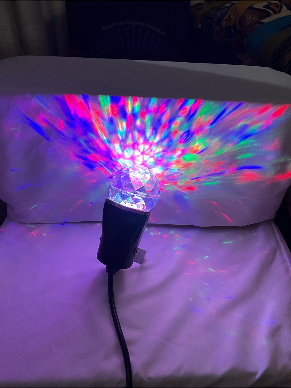 LED Projection Light - Multicolor Holiday Display - Picture 4 of 6